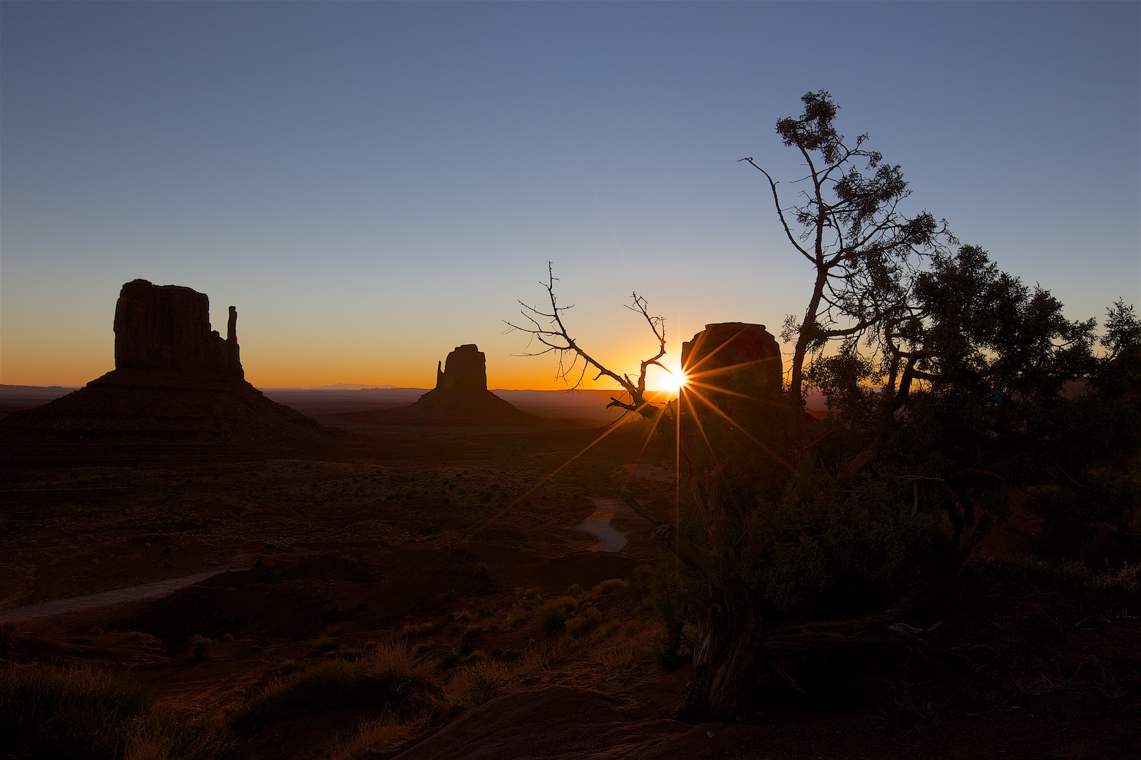 Monument Valley: Sonnenaufgang