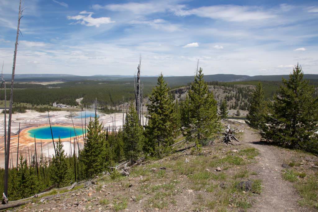 Grand Prismatic Spring Overlook