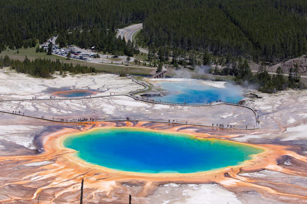 Grand Prismatic Spring Overlook