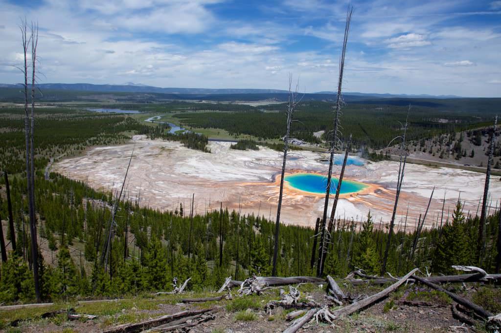 Grand Prismatic Spring Overlook