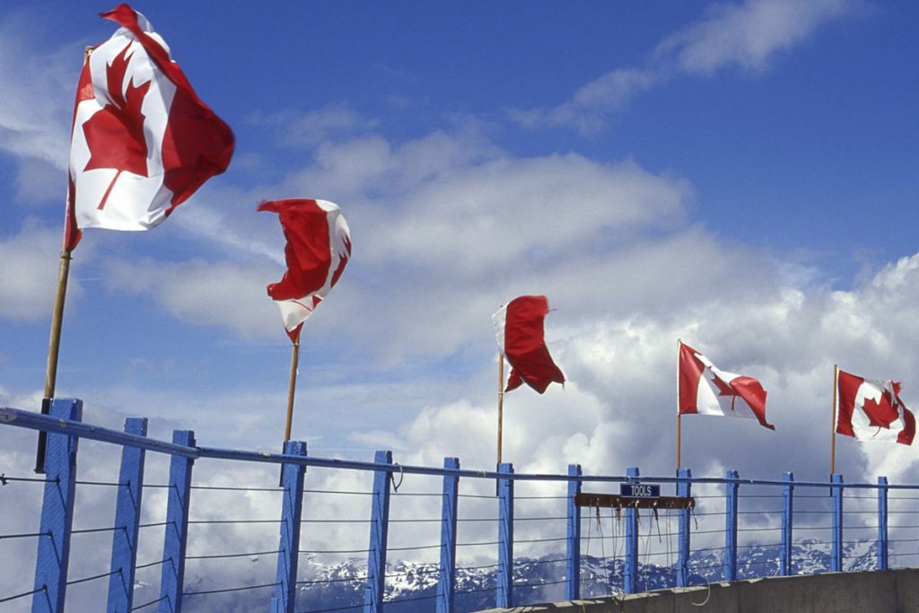 British Columbia: Whistler: Flaggen